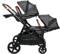 VCHD-MV302-01 Venice Child Maverick Single to Double Stroller with 2nd Toddler Seat
