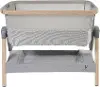 VCHD-CD02W-01 Venice Child California Dreaming Gray Wood Bedside Bassinet