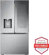 LRYKS3106S LG 30.7 Cu Ft French Door Refrigerator with Mirror InstaView® - Stainless Steel
