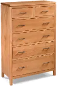 2 West Natural Chest of Drawers