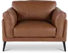 Paris Brown Leather Chair