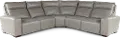 Delta Gray 3-Piece Power Reclining Sectional