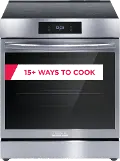 GCFI3060BF Frigidaire Gallery 6.2 Cu Ft Induction Range - Stainless Steel