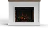 Washington White 48 Fireplace Mantle