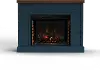 Washington Blue 48 Fireplace Mantle