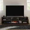 Noble Brown 67 Fireplace TV Stand