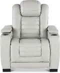 Transformer Fog Power Recliner with Power Headrest