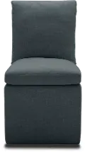 Effie Blue Upholstered Dining Chair