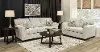 Wall St. Cream 7 Piece Living Room Set