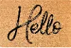 104761729 Canty Hello Natural Doormat