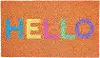 107931729 Pastel Hello Doormat