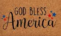 109371729 God Bless America Doormat
