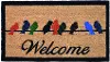 121781729 Birds on a Wire Doormat
