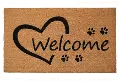 103351729 Open Heart Paws Doormat
