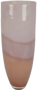 11 Pink Glass Vase