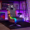 Torque RGB Black Gaming Chair with Subwoofer and Vibration