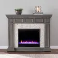 FC1095959 Dakesbury Gray Color Changing Fireplace
