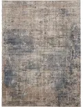 Quarry 9 x 12 Blue and Beige Area Rug