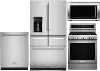 KIT-4PC-S/S-706-GAS KitchenAid 4-Piece Gas Kitchen Appliance Package - Stainless Steel
