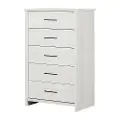 14753 Fernley White Chest of Drawers - South Shore
