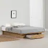 15729 Musano Oak Full/Queen Platform Bed