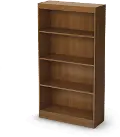 7276767C South Shore Axess Morgan Cherry 4-Shelf Bookcase