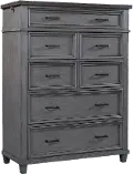 Carmen Slate Gray Chest of Drawers