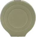 7 Inch Round Sage Green Vase