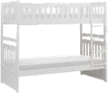Oakley White Twin-over-Twin Bunk Bed
