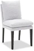 Nathan White Upholstered Dining Chair