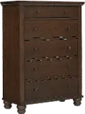Cambridge Brown Cherry Chest of Drawers