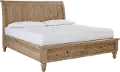 Cambridge Khaki Queen Storage Bed