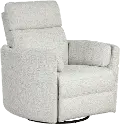 McCartney Off-White Swivel Glider Power Recliner