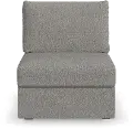 Flex Gray Sectional Armless Chair