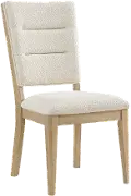Pacific Grove Sand and Cream Upholstered Dining Chair