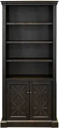 Kingston Dark Brown 78 Bookcase