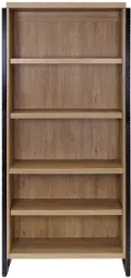 Mason Natural and Black Bookcase