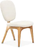 Camellia Taupe Upholstered Vanity Chair