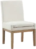 Aubrey White Upholstered Dining Chair