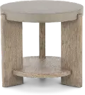 674-OT1020 Affinity Faux Concrete End Table