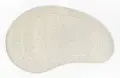 Claude 6 x 9 Ivory Kidney Area Rug