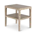 Blair Natural Chairside Table