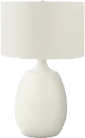 26 Inch Contemporary Ivory Table Lamp