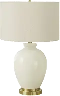 26 Inch Ivory Table Lamp
