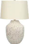 26 Inch Cream Ceramic Table Lamp