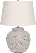 22 Cream Concrete Table Lamp