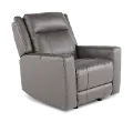 Madras Gray Glider Recliner