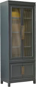 Alexander Blue Display Cabinet