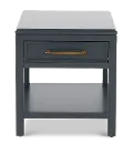 Alexander Blue End Table