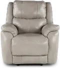 Galaxy Taupe Zero Gravity Power Recliner with Adjustable Headrest and Lumbar
